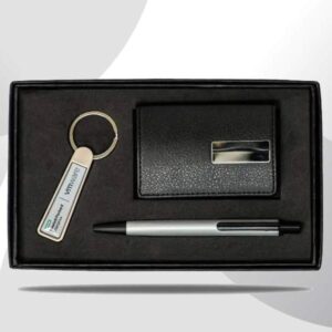 Pokisma — Gift set With Leatherette Card case, Prisma pen, & keychain
