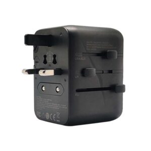 World Travel Adapter — with 20W PD (2 USB & 1 Type-C)