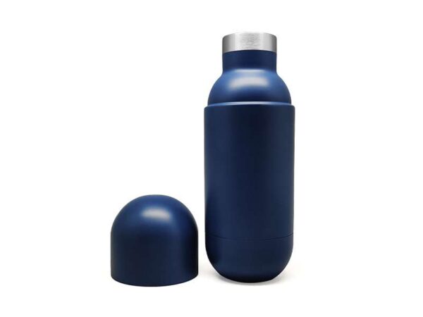 Anshim — Blue (420ml) Stainless steel water bottle - Image 2