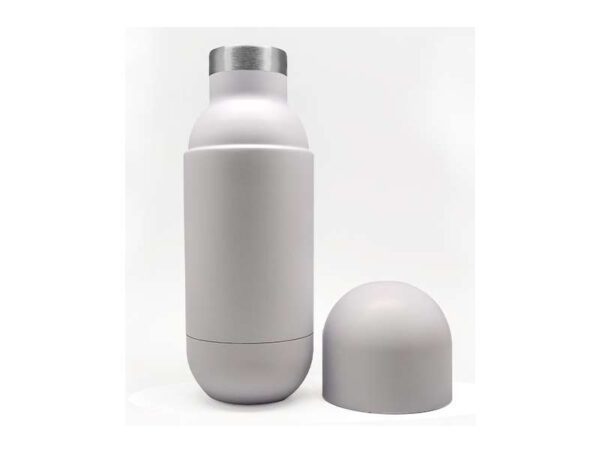 Anshim — White (420ml) Stainless steel water bottle - Image 2