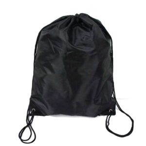 Drawstring bag — Black Lightweight