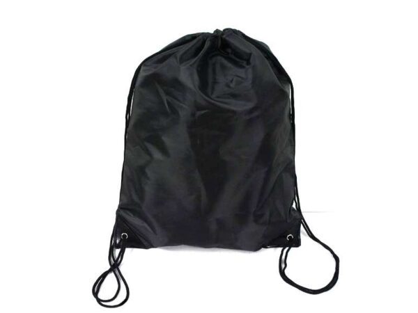 Drawstring bag — Black Lightweight