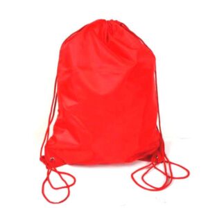 Drawstring bag — Red Lightweight