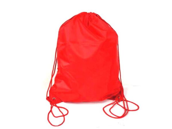 Drawstring bag — Red Lightweight