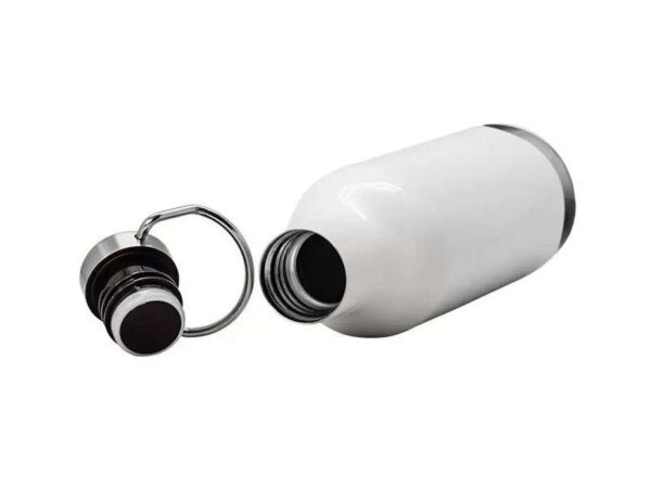 Barolo — White (500ml) Double walled stainless steel bottle - Image 2