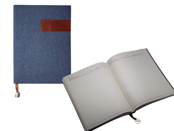 Canva — Blue A4 Notebook - Image 2