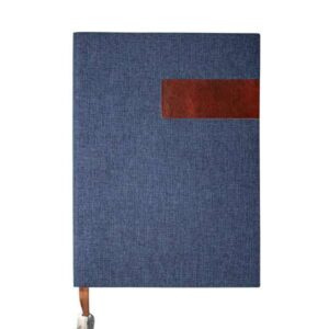 Canva — Blue A4 Notebook