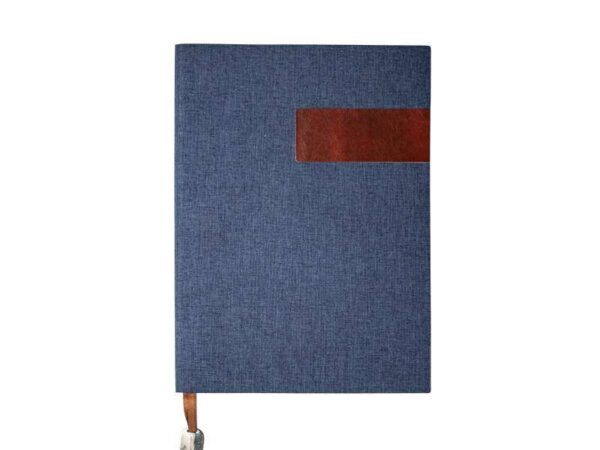 Canva — Blue A4 Notebook