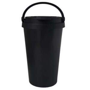Timcof — Black (500ml) Double wall stainless Steel Coffee Mug