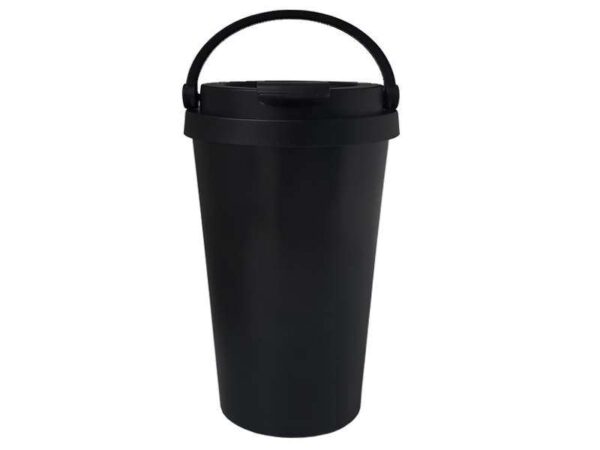 Timcof — Black (500ml) Double wall stainless Steel Coffee Mug