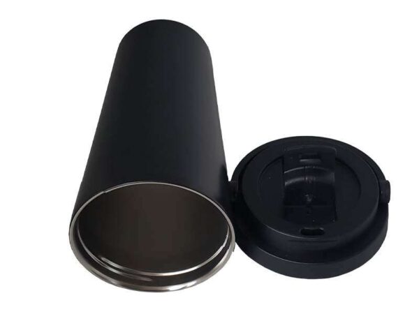 Timcof — Black (500ml) Double wall stainless Steel Coffee Mug - Image 4