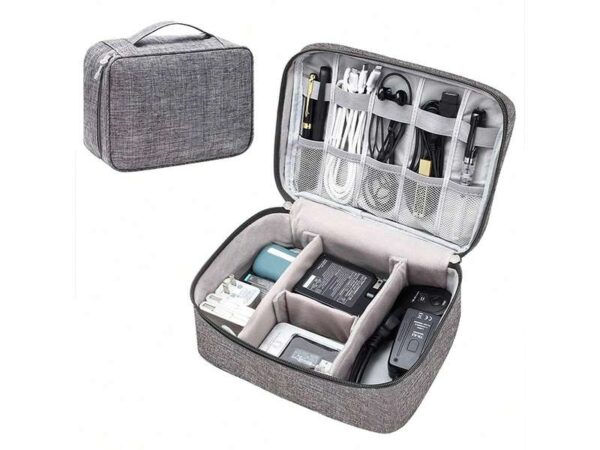 Casey — Grey Accessory pouch