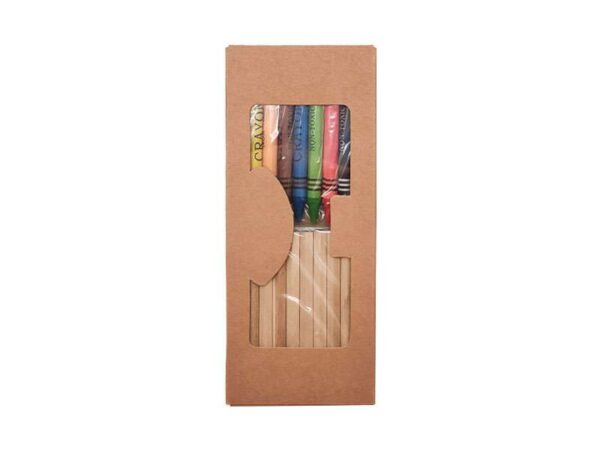 Crapen — Colored pencil set with coloring sheets
