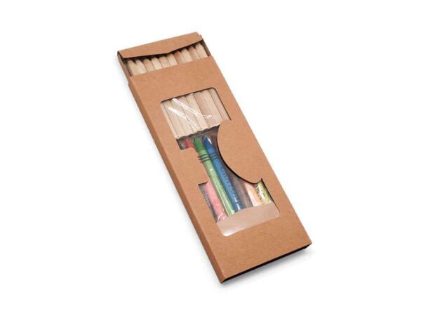 Crapen — Colored pencil set with coloring sheets - Image 2