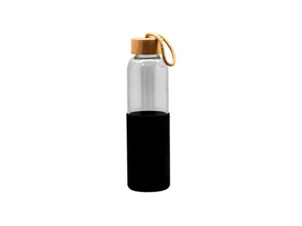 Cristem — Black (550ml) ♻️Eco-friendly borosilicate glass bottle