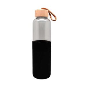 Cristem — Black (750ml) ♻️Eco-friendly borosilicate glass bottle
