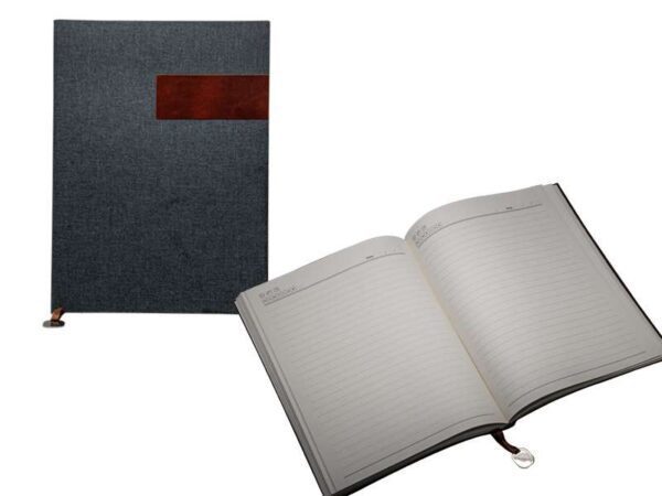 Canva — Dark Grey A4 Notebook - Image 2