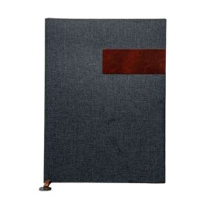 Canva — Dark Grey A4 Notebook