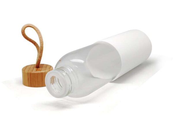 Cristem — White (550ml) ♻️Eco-friendly borosilicate glass bottle - Image 2