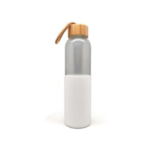 Cristem — White (550ml) ♻️Eco-friendly borosilicate glass bottle