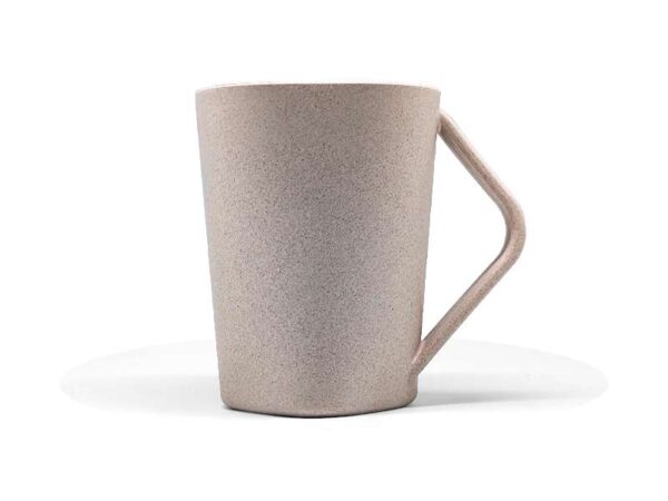 Eco Bran — Peach (350ml) ♻️Biodegradable Wheat fiber mug