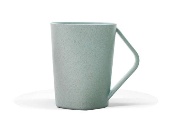 Eco Bran — Blue (350ml) ♻️ Biodegradable Wheat fiber mug
