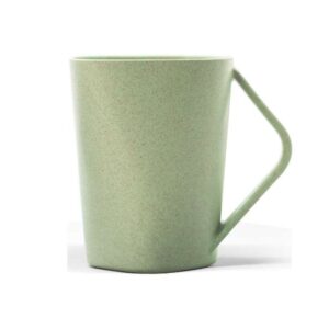 Eco Bran — Green (350ml) ♻️Biodegradable Wheat fiber mug
