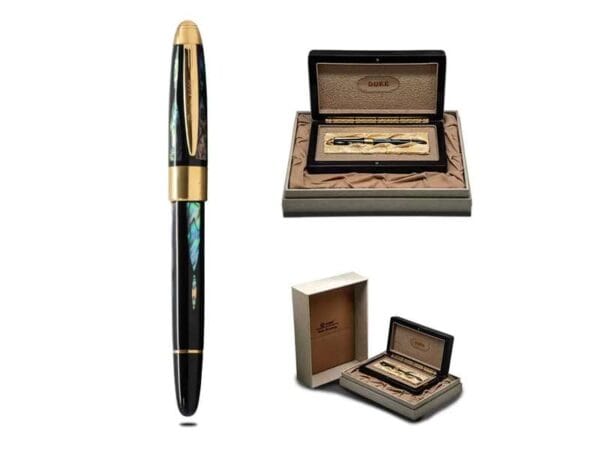 Duke Czar — Holographic body fountain pen