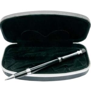 Duke Forza — Black Ballpoint pen with silver trimmings