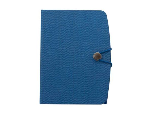 Eco Aides — Blue ♻️A6 notepad with a matching colour pen