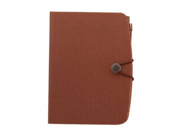 Eco Aides — Brown♻️ A6 notepad with a matching colour pen