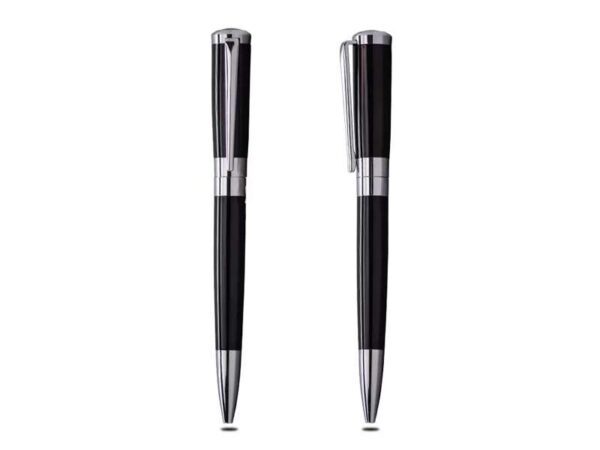 Foreman — Black Classy lacquered black body ballpoint pen