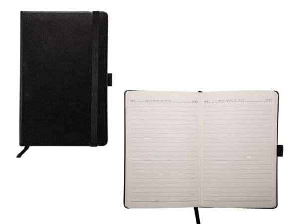 Glaze — Black Leatherette A5 notebook - Image 2