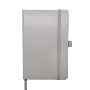 Glaze — White Leatherette A5 notebook