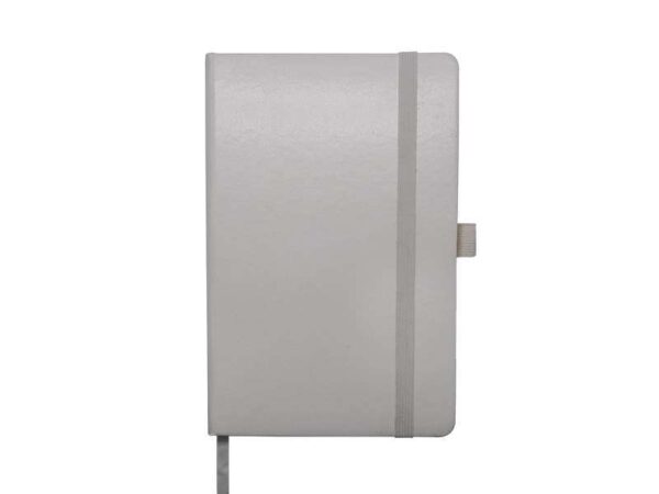 Glaze — White Leatherette A5 notebook