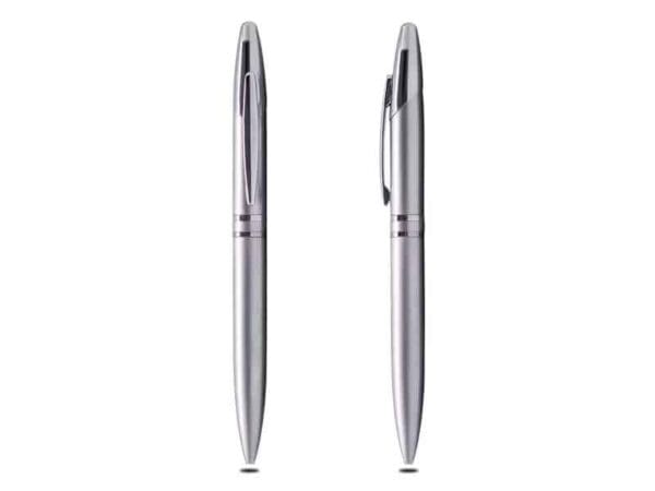 Harpoon — Light metal silver ball point pen