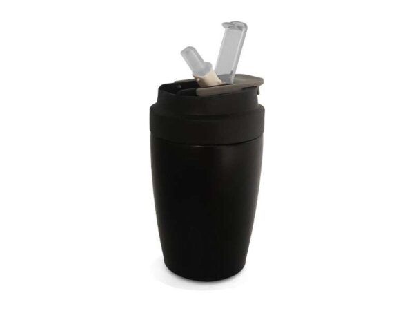 Igbo — Black (350ml) Stainless steel tumbler