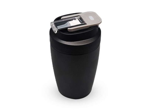 Igbo — Black (350ml) Stainless steel tumbler - Image 2