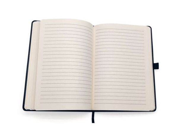 INexmatt — Navy Blue A5 leatherette notebook - Image 2