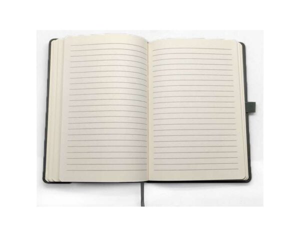 INexmatt — Grey A5 leatherette notebook - Image 2