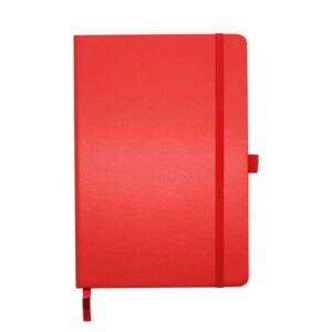 INexmatt — Red A5 leatherette notebook