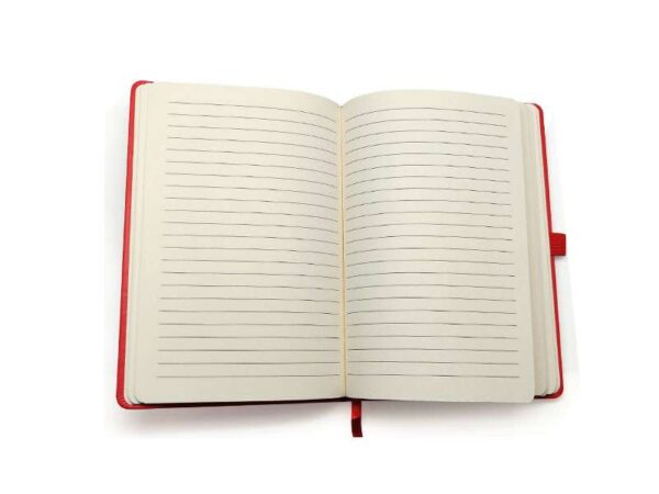 INexmatt — Red A5 leatherette notebook - Image 2