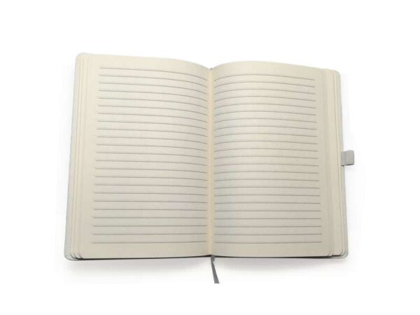 INexmatt — White A5 leatherette notebook - Image 2