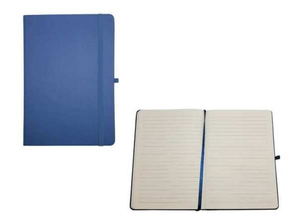 INexmatt — Royal Blue A5 leatherette notebook - Image 2