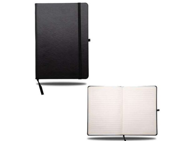 INexmatt — Black A5 leatherette notebook - Image 2
