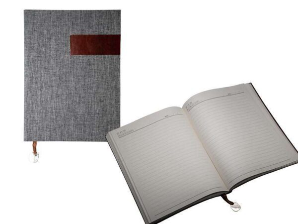 Canva — Light Grey A4 Notebook - Image 2