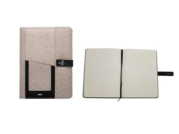 BeVogue — Greige A5 cross functional notebook - Image 2