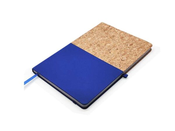 Natuco — Blue Cork textured A5 Notebook