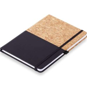 Natuco — Black Cork textured A5 Notebook