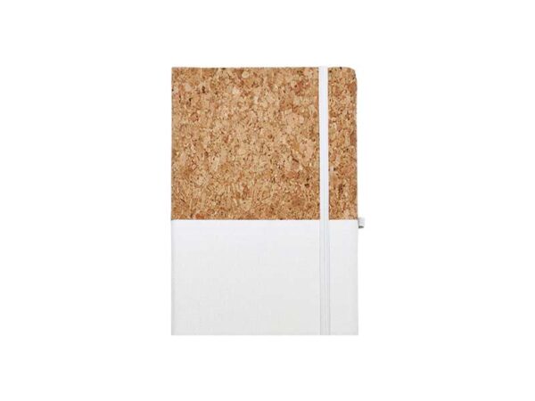 Natuco — White Cork textured A5 Notebook - Image 2